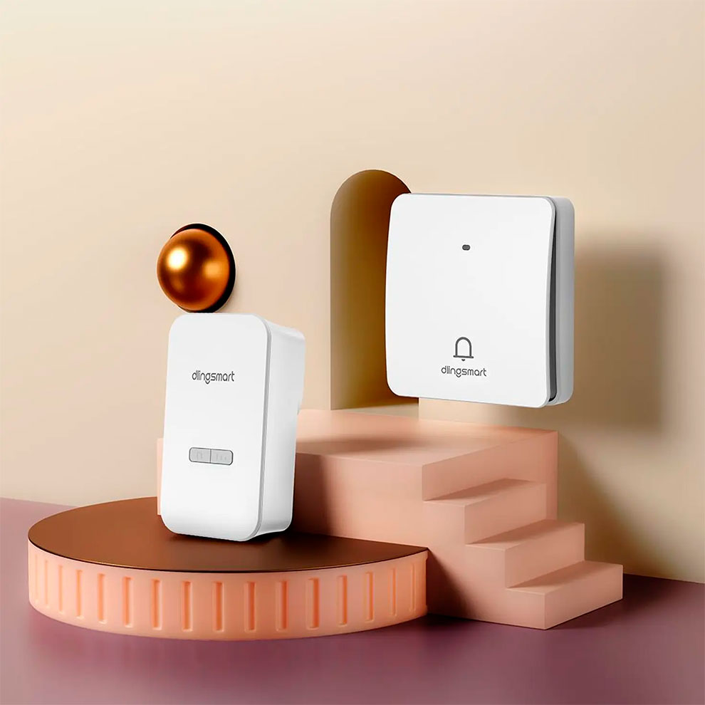Беспроводной дверной звонок Xiaomi Dingling Self-generating Doorbell