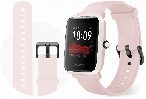Смарт-часы Huami Amazfit Bip S Pink (Розовый) — фото